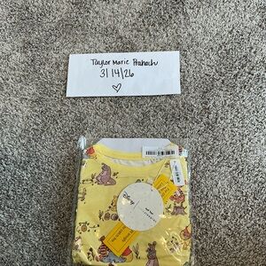 Little Sleepies Winnie the Pooh long sleeve pajama set size 3T , NIB, 1st drop